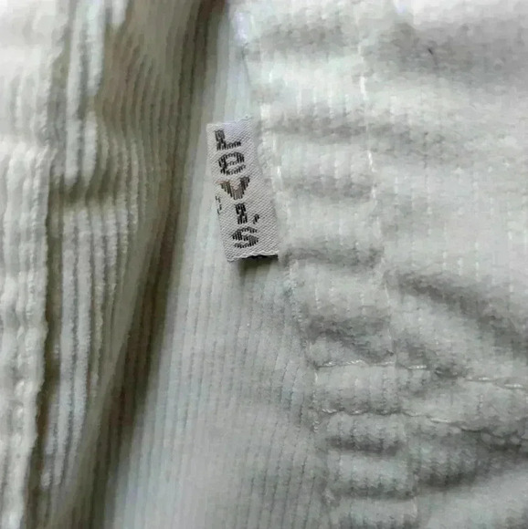 VTG Levi's white corduroy midi skirt - Picture 4 of 5